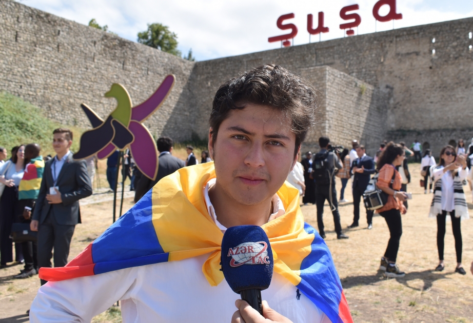 Представитель Эквадора: Испытываю чувство радости от пребывания в Шуше