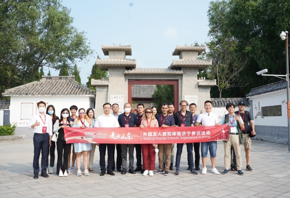 阿新社代表参加孔子之乡媒体参观活动