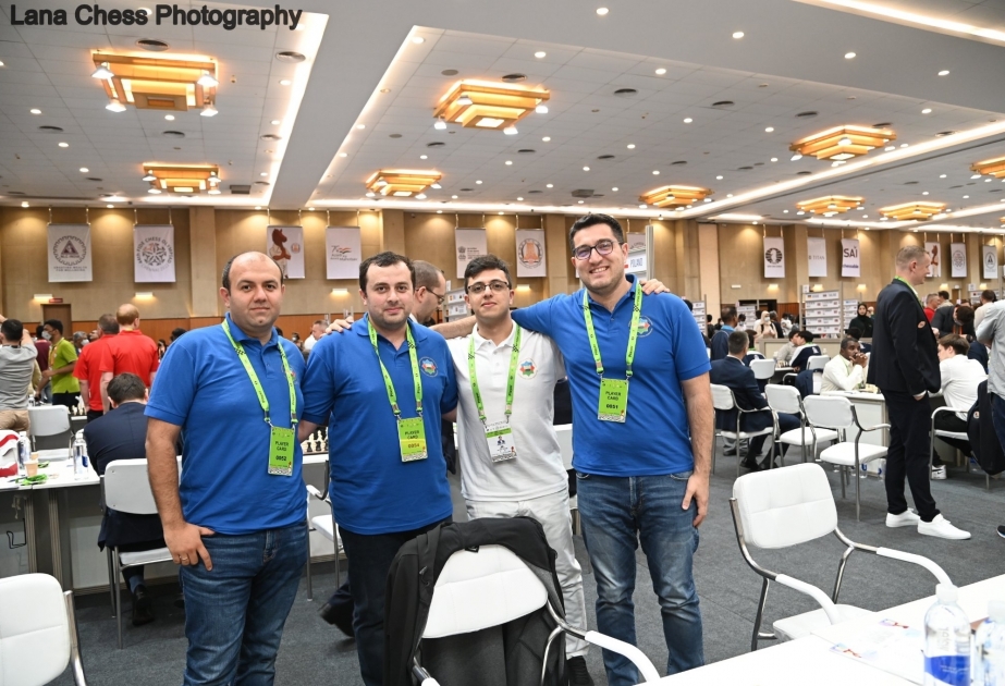 Azerbaijani men’s team draw with Turkiye in 2022 Chess Olympiad in Chennai