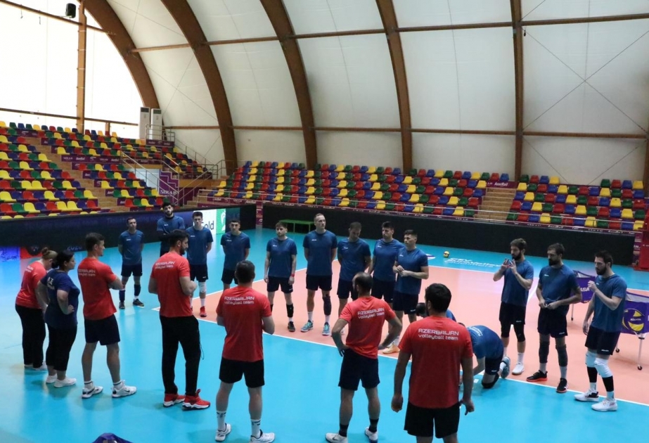 “Avro-2023”: Bu gün kişi voleybolçularımız Danimarka yığması ilə mübarizə aparacaqlar