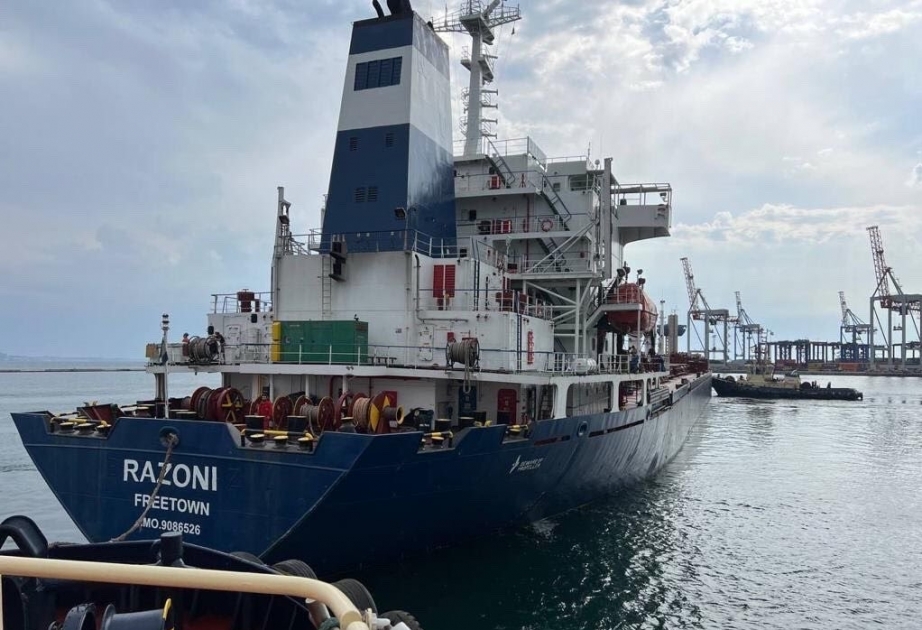1st Ukraine grain-carrying ship leaving Istanbul for Lebanon