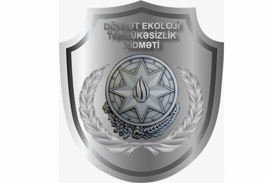 Abşeron rayonunda yanğın nəticəsində ağacların bir qismi məhv olub