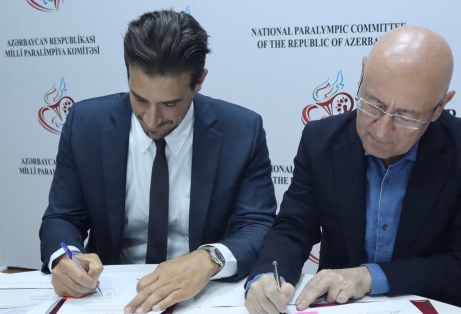 Se firma un documento de programa entre el Comité Paralímpico Nacional y UNICEF Azerbaiyán
