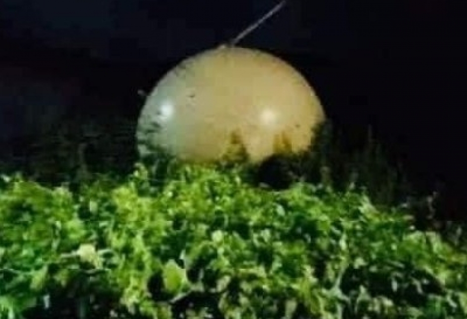 В Мексике с неба упал таинственный шар