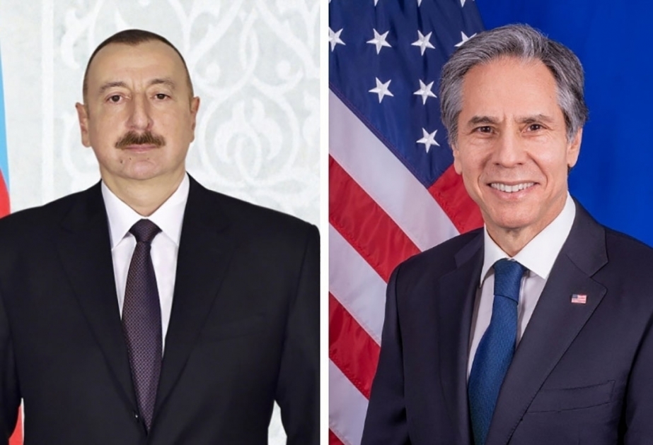 US-Außenminister Antony Blinken telefoniert mit Präsident Ilham Aliyev