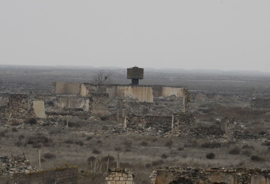 Dorf Tagibäyli in der Region Aghdam