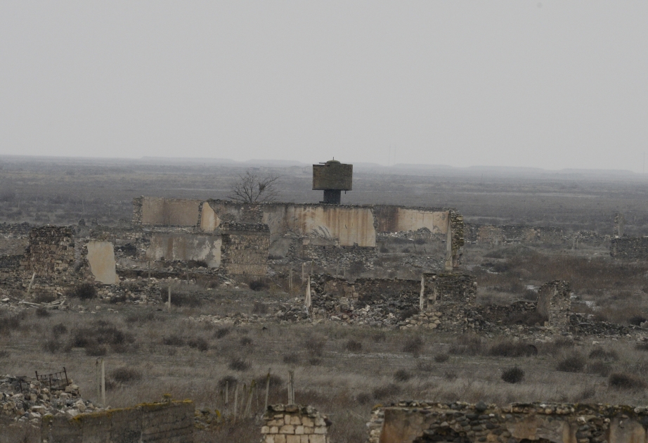 Le village de Taghybeyli de la région d’Aghdam