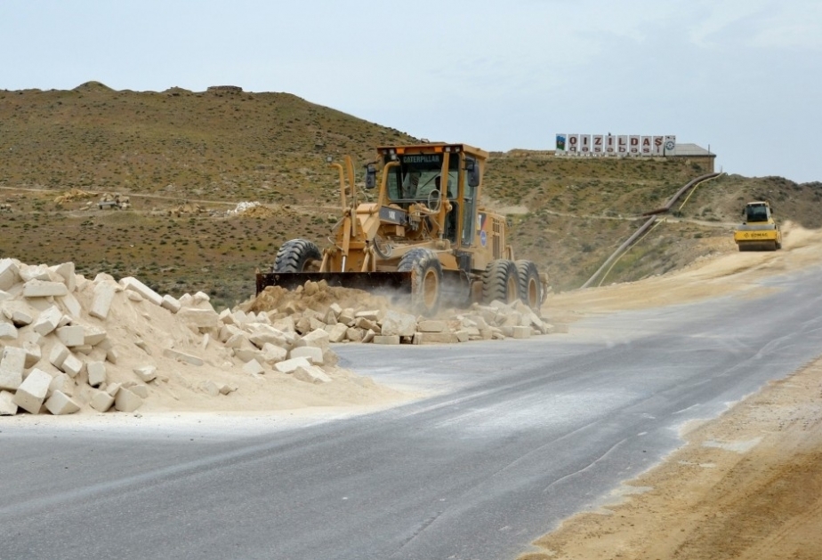 5,3 millions de manats alloués à la rénovation des routes dans l’arrondissement de Garadagh