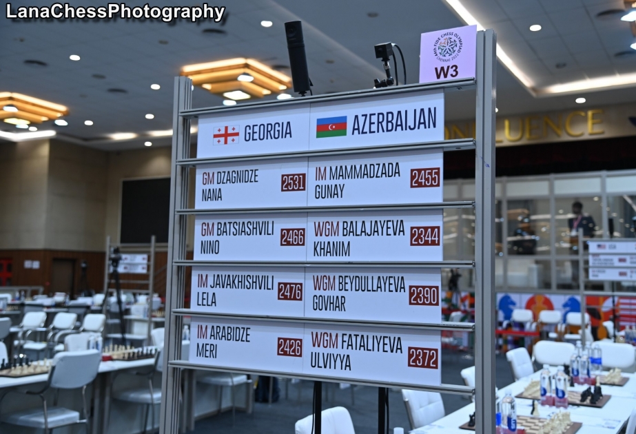 Ümumdünya Şahmat Olimpiadası: Kişi şahmatçılarımız son turda Serbiya yığmasını məğlub ediblər