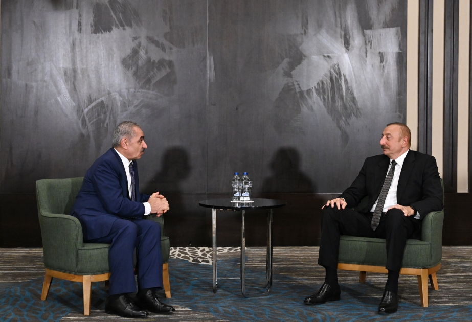 Prezident İlham Əliyev Konyada Fələstinin Baş nazirini qəbul edib YENİLƏNİB VİDEO