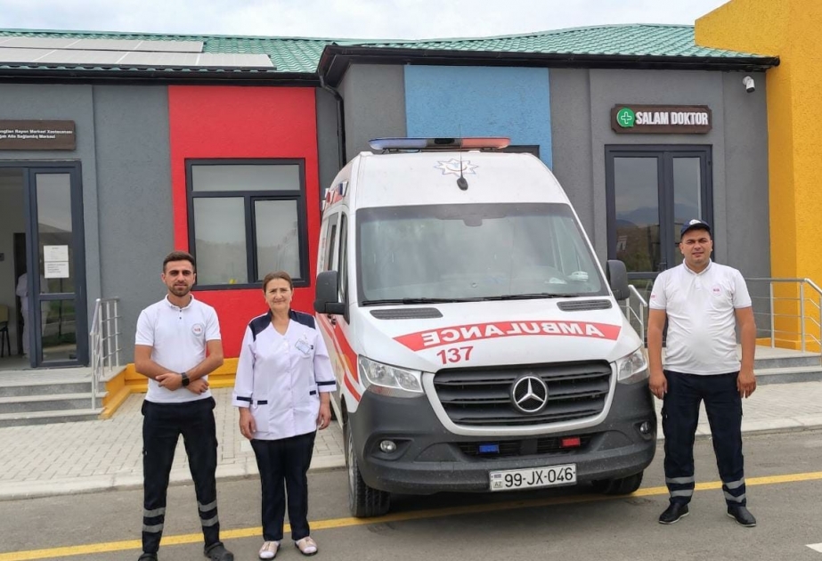 TƏBİB: Ağalıda məskunlaşan vətəndaşlara tibbi xidmət göstərilir