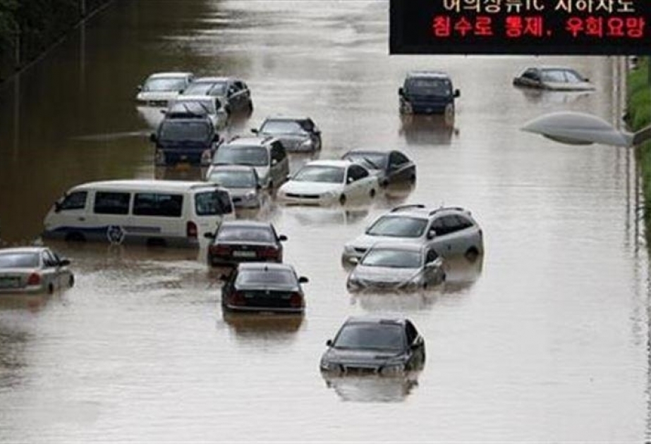 9 muertos en medio de lluvias récord en Corea del Sur, 7 desaparecidos