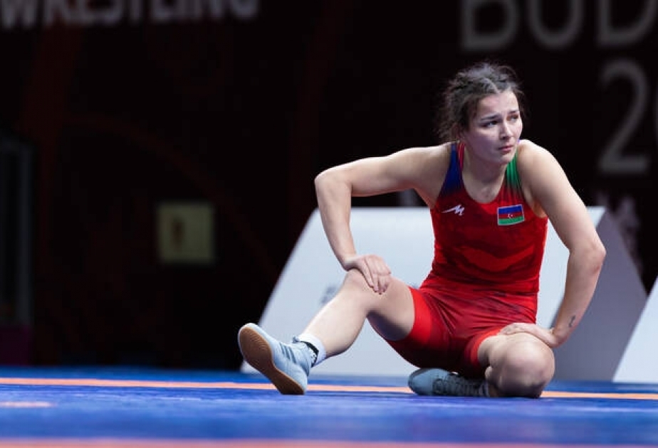 Güləşçimiz Alyona Kolesnik İslamiadada keçirdiyi ikinci görüşdən də qalib ayrılıb