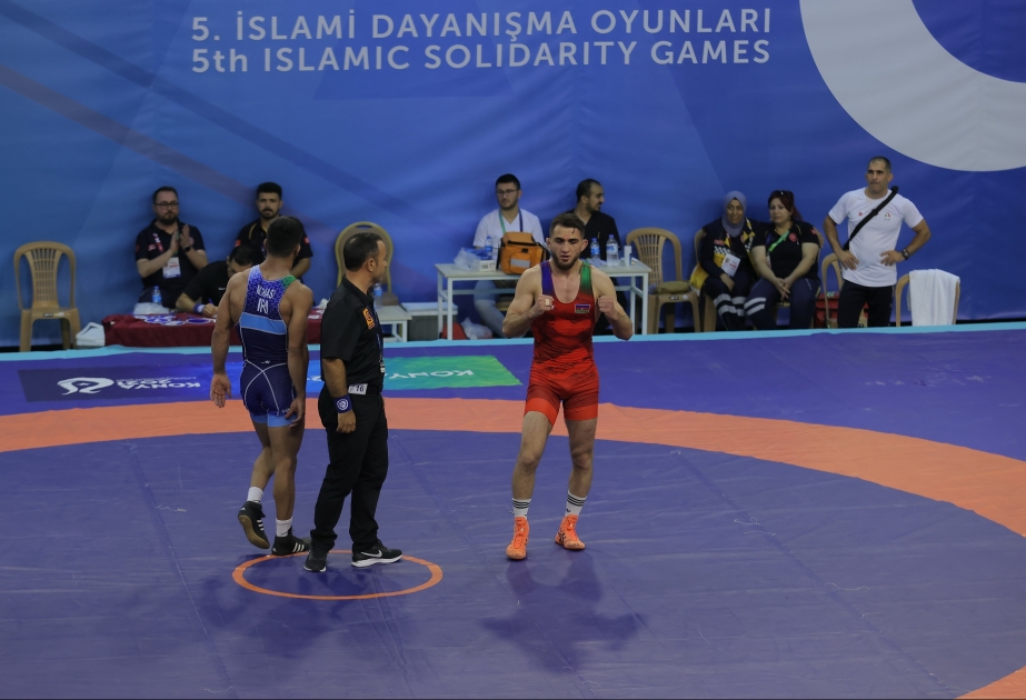 Islamische Spiele der Solidarität: Aserbaidschans Ringer Haji Aliyev im Finale