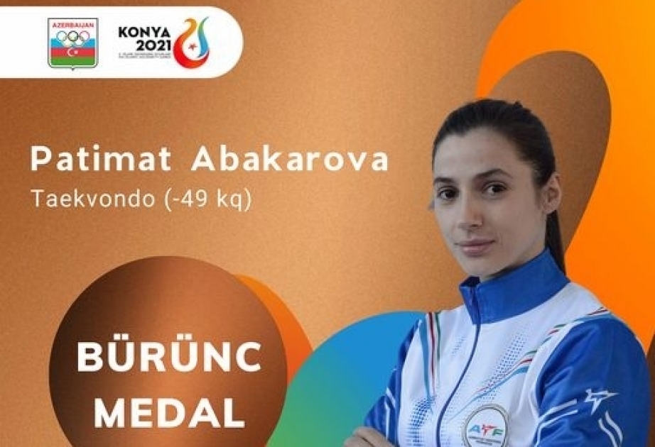 Azerbaijani female taekwondo fighter clinches bronze at Islamic Solidarity Games