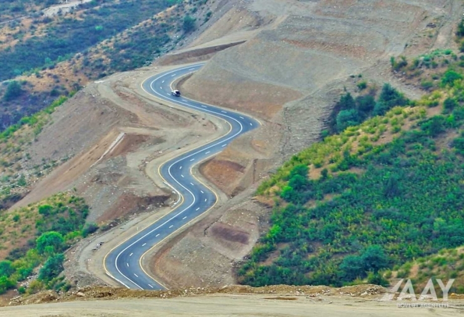 Finaliza la construcción de la nueva carretera de circunvalación de Lachin