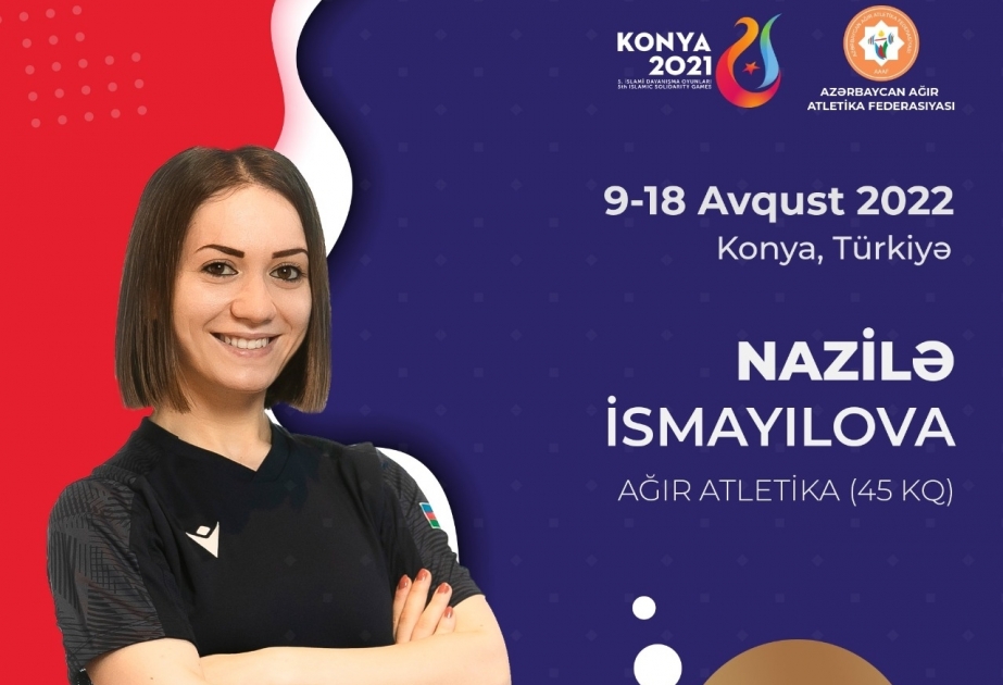 Azerbaijani female weightlifter earns bronze at 5th Islamic Solidarity Games