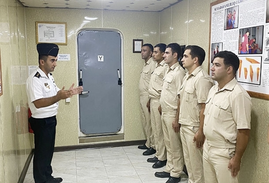 Azerbaijani team, which is to participate in “Sea Cup” contest, continues its preparations