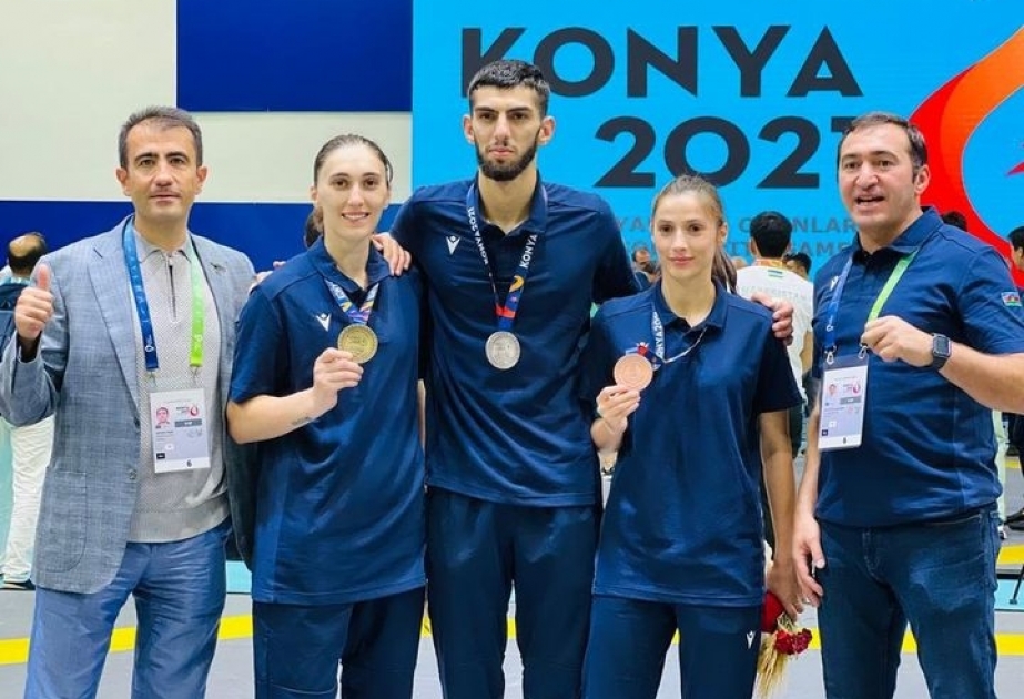 Taekvondoçularımız V İslamiadanı beş medalla başa vurublar