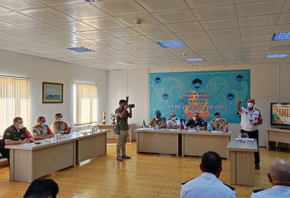 Drawing procedure held for "Sea Cup" contest, Defense Ministry