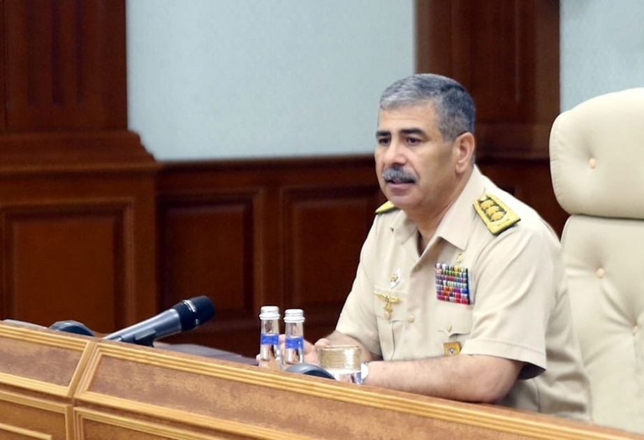 Генерал-полковник Закир Гасанов: «Мероприятия по боевой подготовке должны проводиться на высоком уровне, задачи надлежит выполнять оперативно»