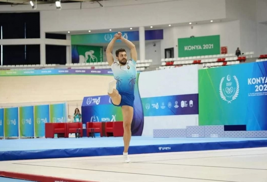 Azerbaijan`s Dolmatov claims gold in aerobic gymnastics at Konya 2021