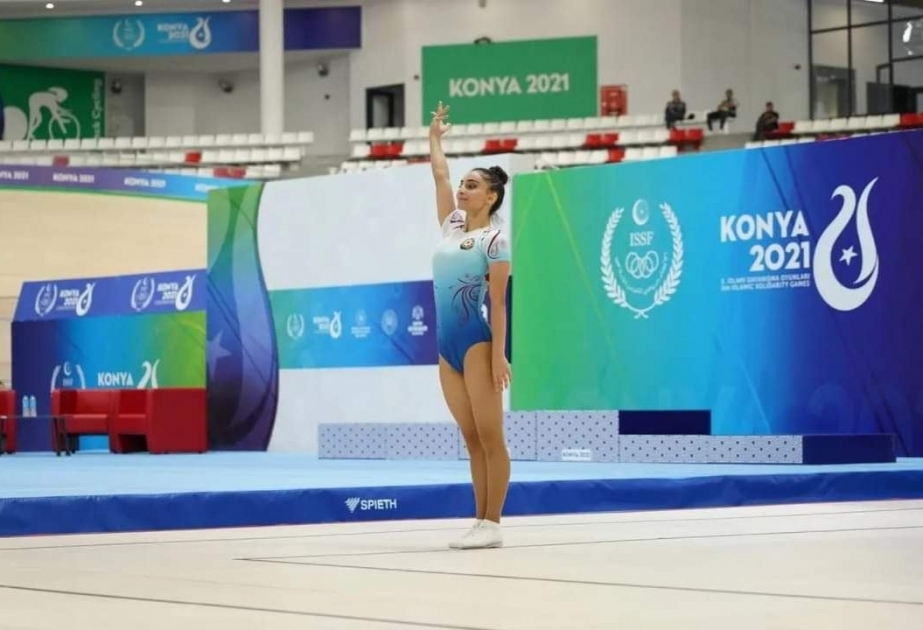 Azerbaijani gymnast grabs silver at Konya 2021