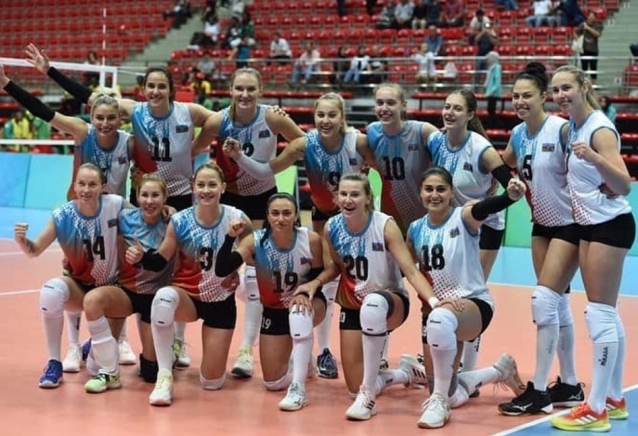 Azerbaijan women's volleyball team trounce Cameroon 3-0 to win Konya 2021 bronze