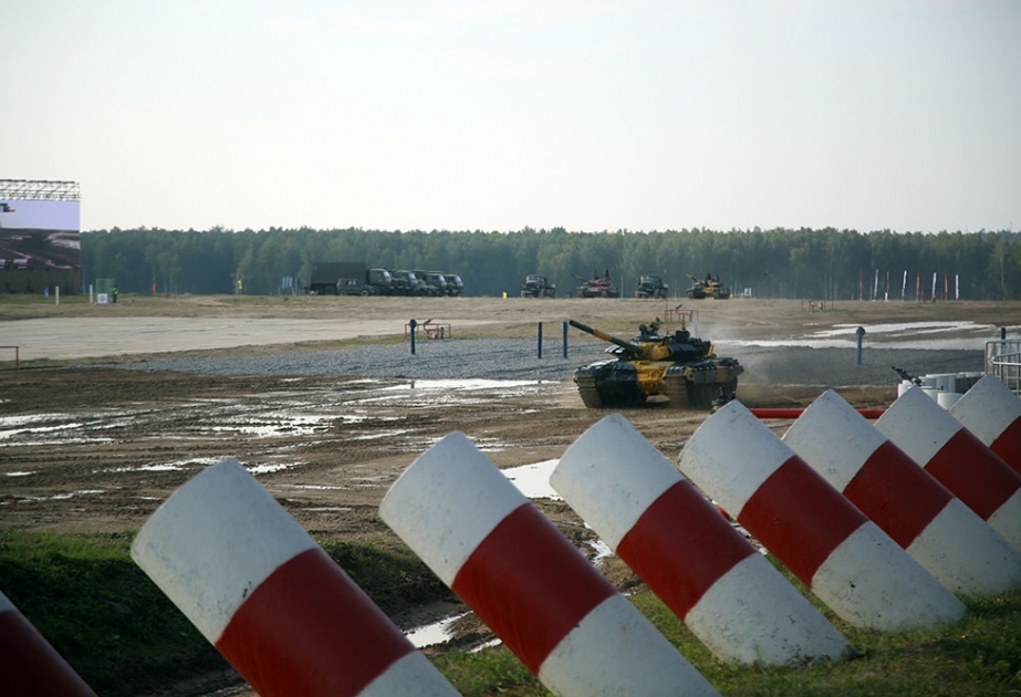 “Tank biatlonu” müsabiqəsinin açılış mərasimi olub
