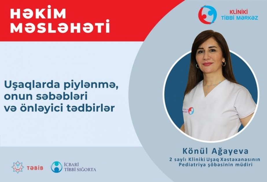 Piylənmənin qarşısını almaq üçün valideynlər mütləq şəkildə övladlarının qida rasionuna nəzarət etməlidir