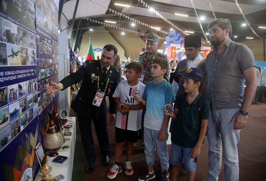 “Beynəlxalq Ordu Oyunları-2022” yarışlarında Azərbaycan pavilyonuna maraq böyükdür