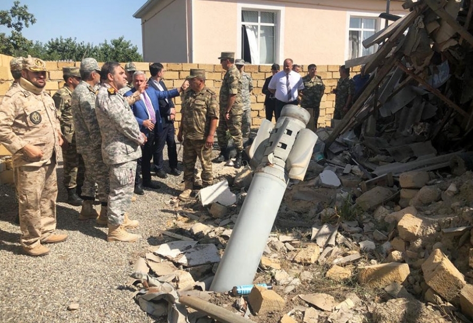 Организован визит иранской военной делегации на освобожденные территории