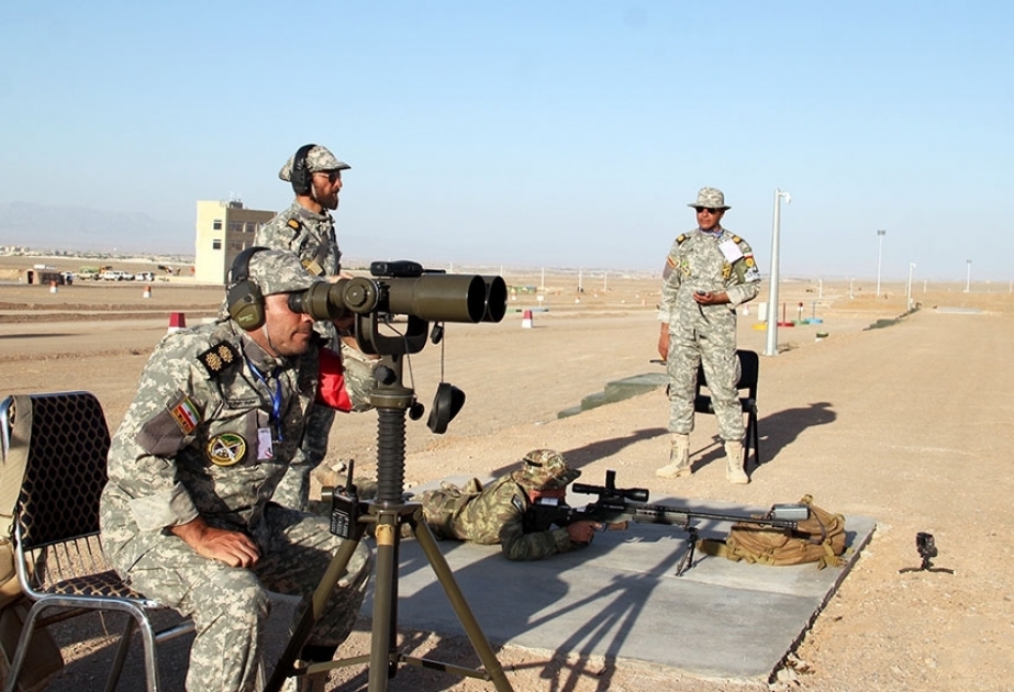 Defense Ministry: First exercise of “Sniper Frontier” international contest fulfilled