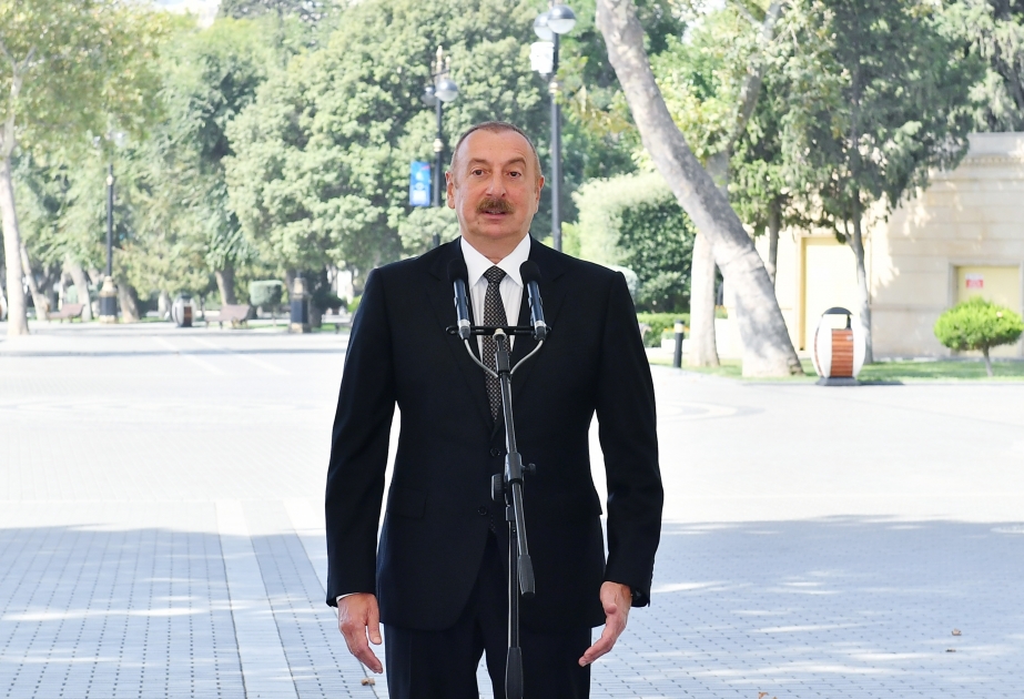 President Ilham Aliyev: Muslum Magomayev's attachment to his native land is also reflected through his works