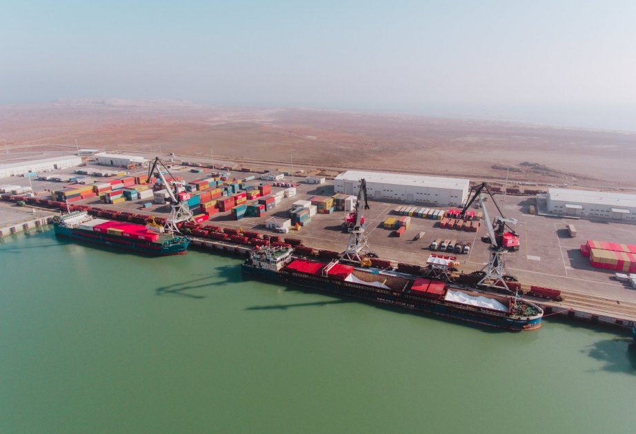 Increase of 15.7% in volume of dry cargo transported through Port of Baku recorded