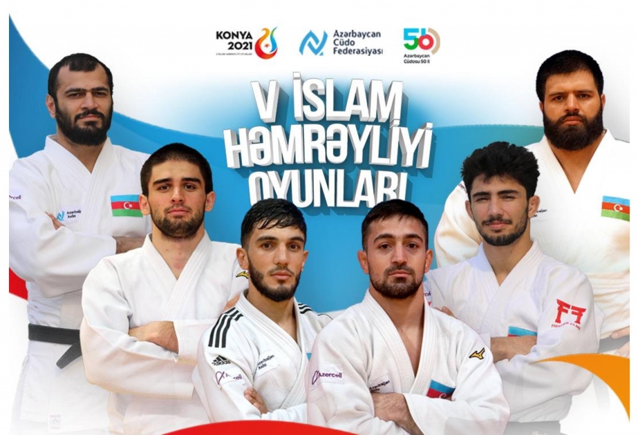 Equipo masculino de judo de Azerbaiyán gana la medalla de oro en los V Juegos de Solidaridad Islámica