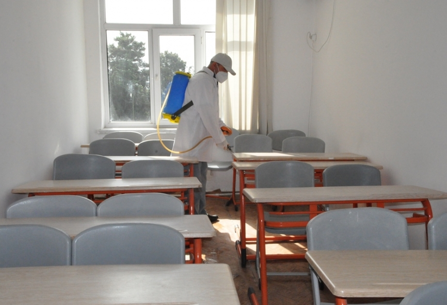 Mingəçevir Dövlət Universitetində növbəti tibbi-profilaktik və dezinfeksiya işləri aparılıb