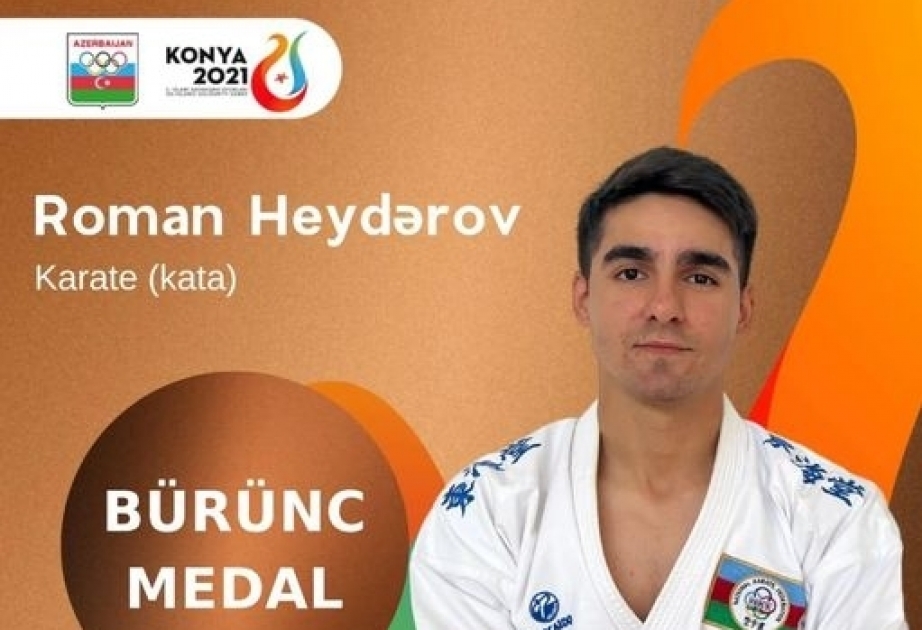 Azerbaijani karate fighters take three bronzes at Konya 2021