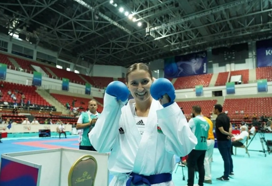 İslamiada: Karateçimiz İrina Zaretska finala yüksəlib