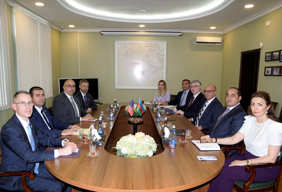 Azerbaijan’s Mine Action Agency, US discuss cooperation