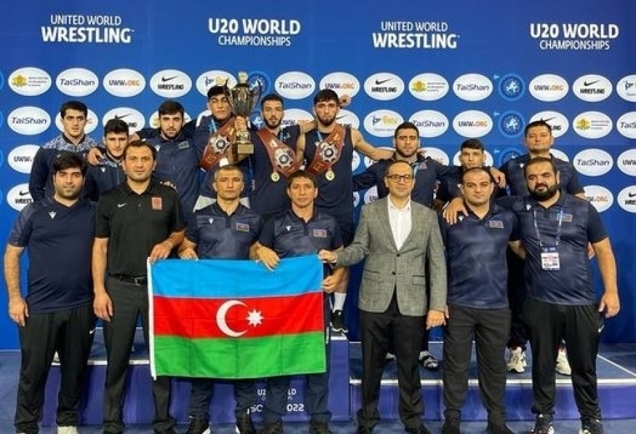Azerbaijani U20 Greco-Roman wrestlers rank 2nd at World Championships in Sofia