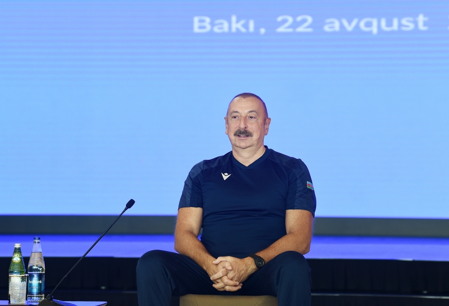 Presidente de Azerbaiyán: “No sólo todo el mundo musulmán, sino también el mundo entero ha sido testigo del poder de nuestros atletas”