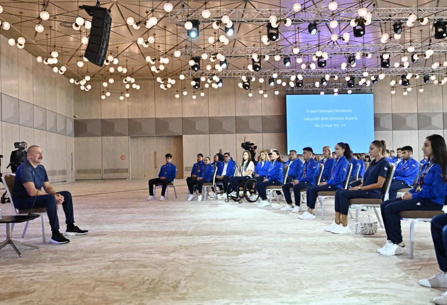 Aserbaidschans Präsident: Nicht jedes Land kann Spiele auf so hohem Niveau ausrichten