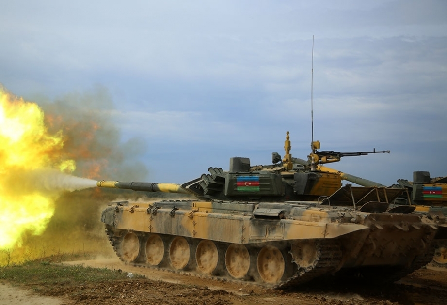 Azerbaijani tankmen continue preparations for semifinals of “Tank Biathlon” contest