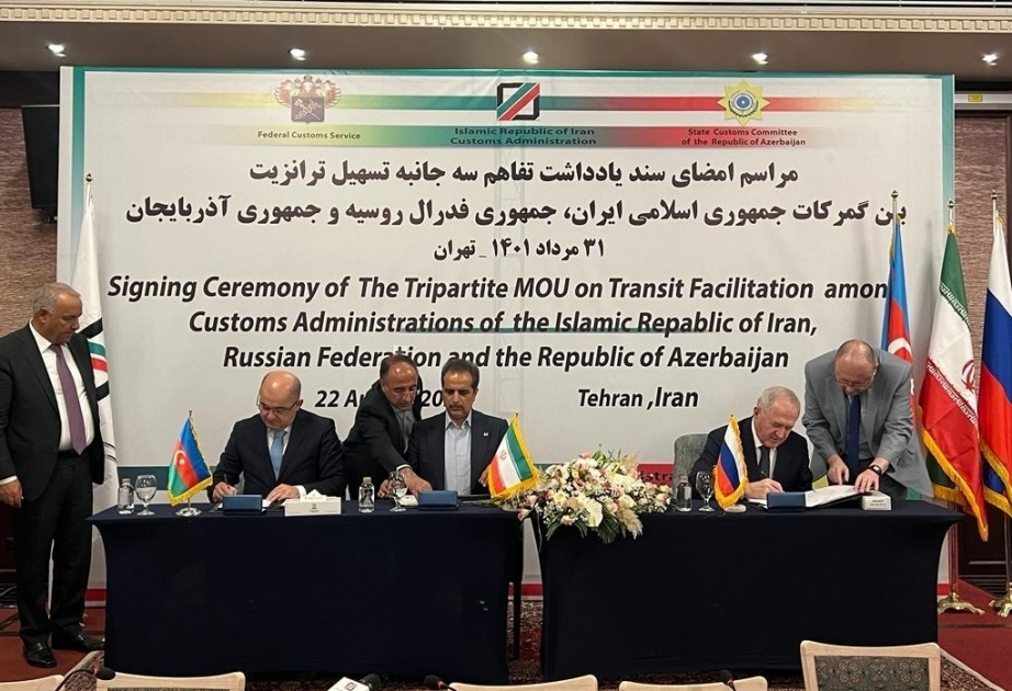 Primera reunión trilateral de los jefes de los servicios aduaneros de Azerbaiyán, Irán y Rusia se celebró en Teherán