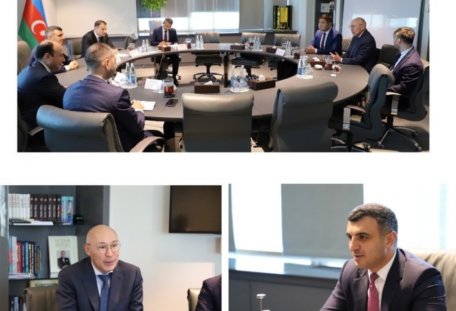 Mərkəzi Bank Astana Beynəlxalq Maliyyə Mərkəzi ilə əməkdaşlıq imkanlarını müzakirə edib