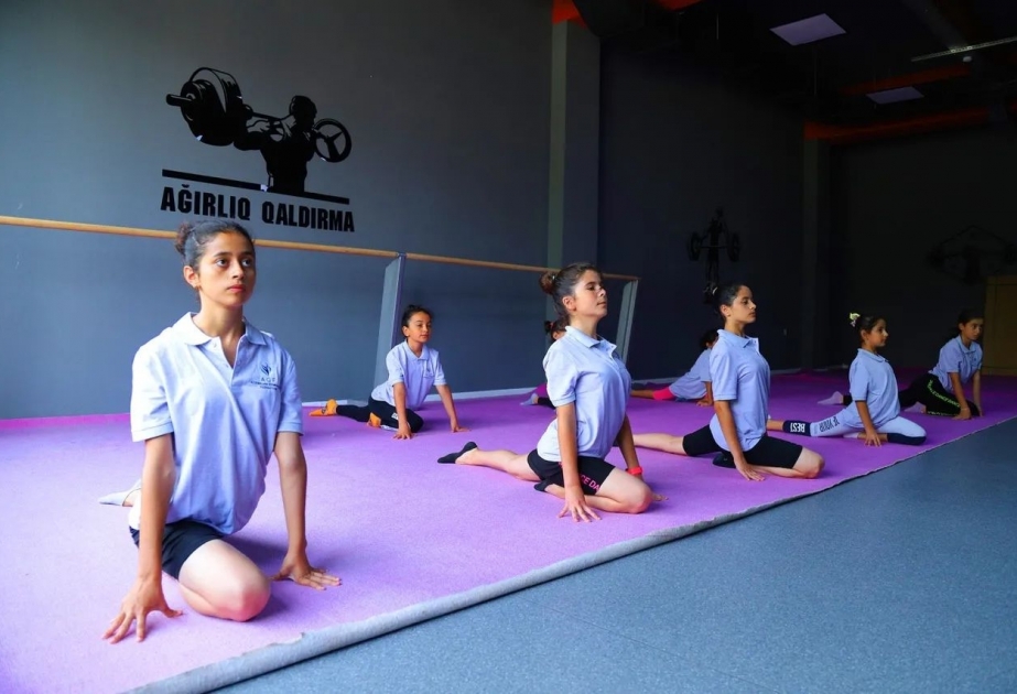 Lənkəran Olimpiya İdman Kompleksində uşaq evinin sakinləri üçün gimnastika bölməsi açılıb