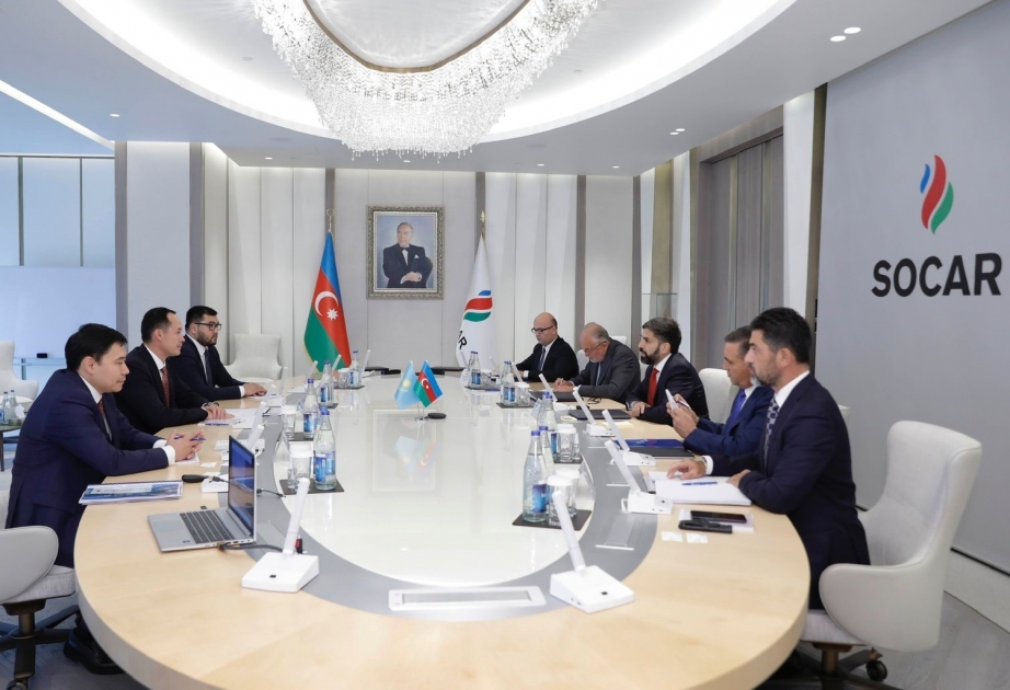 SOCAR ilə "QazaqGaz" şirkəti arasında Anlaşma Memorandumu imzalanıb