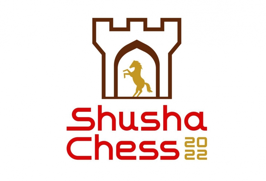 Logotype des Turniers ”Shusha Chess 2022“ präsentiert