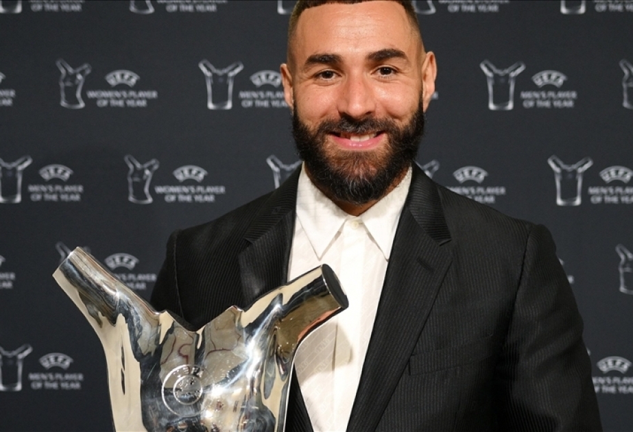 Karim Benzema gana el premio al mejor jugador del año de la UEFA
